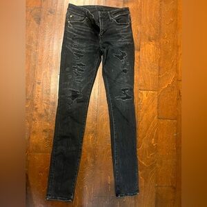 AE Men’s Black jeans size 30X32